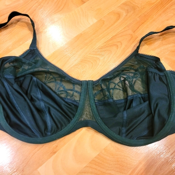 Elomi Cate Underwire Bra With Side Support Pine Size 38L - Picture 7 of 9